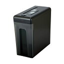 ナカバヤシ パーソナルシュレッダ ノイズレス スリム クロスカット NSE-NLC02BK 日用品雑貨・文房具・手芸 文房具・事務用品 文具 オフィス用品 文房具 事務用品 シュレッダー(3)