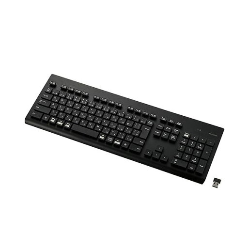 ELECOM エレコム PC機器 洗える 抗菌 無線キーボードブラック TK-WS02DMKBK 1台 ELECOM エレコム PC機器 洗える 抗菌 無線キーボードブラック TK-WS02DMKBK 1台