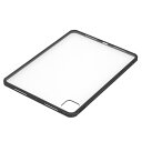 Digio2 iPad Pro(M4) 11インチ用 衝撃吸収背面ケース TBC-IPP24103BK ブラック(2)