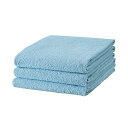 TANOSEE 【お徳用セット】 TANOSEE バスタオル ブルー1パック (3枚) 【×5セット】 【お徳用 まとめ買い お買い得 業務用 割引 セット販売】 リネン タオル バスタオル