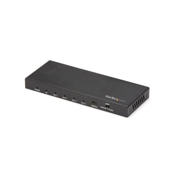 StarTech.com HDMI分配器 1入力4出力 4K / 60Hz HDMI 2.0 スプリッター HDR ST124HD2021台