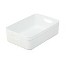 天馬やわらか収納ケース レギュラー 浅型 ホワイト 1個 【×2セット】 【お徳用 まとめ買い お買い得 業務用 割引 セット販売】