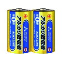 三菱電機ライフネット アルカリ乾電池 単一 Nタイプ 2本パック 【×5セット】 【お徳用 まとめ買い お買い得 業務用 割引 セット販売】 家電 電池・充電池(2)