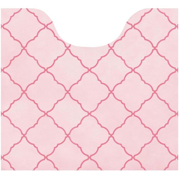 【2個セット】 オカトー 使い捨て トイレマット モロッカンピンク 6枚入