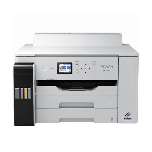 【EPSON メーカー純正品 EPSON 】 エプソン エコタンク搭載 カラーインクジェットプリンター A3ノビ PX-S6710T 1台