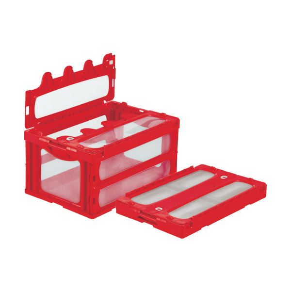 三甲 マドコンC-75B 赤 SKO-C-75B-RE 1個 日用品雑貨・文房具・手芸 文房具・事務用品 文具 オフィス用品 文房具 事務用品 コンテナ