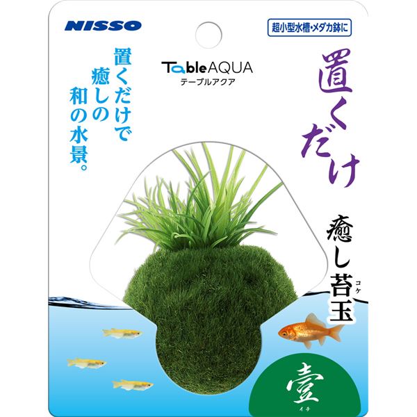 【セット販売 お買い得 値引 まとめ売り】 テーブルアクア 置くだけ癒し苔玉 壹 （イチ）【×3セット】 (観賞魚 / 水槽用品) ペット 魚 熱帯魚 水槽 水槽用品　アクアリウム