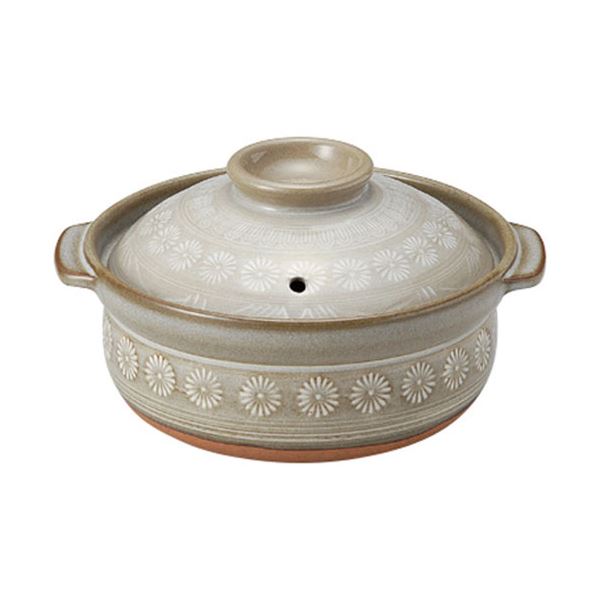 三陶 銀峯花三島6号特深鍋 ガス火専用 MMT16816 【 キッチン用品・食器・調理器具 日用雑貨・キッチン用品 キッチン 鍋・フライパン 圧力鍋 】