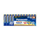 Panasonic 電池 充電池 バッテリー パナソニック アルカリ乾電池 EVOLTA 単4形 LR03EJ / 12SW 1パック (12本) 【×3セット】 【お徳用 まとめ買い お買い得 業務用 割引 セット販売】 家電 電池・充電池