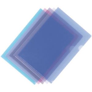 テージー カラーホルダー A4判 CC-141-00 クリア クリスタルブルー クリスタルグリーン クリスタルグレ..