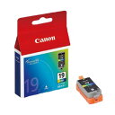 キヤノン Canon インクジェットカートリッジ BCI-19CLR カラー 1個入 【×3セット】 【お徳用 まとめ買い お買い得 業務用 割引 セット販売】 プリンタ PCサプライ・消耗品 プリンター・FAX用インク インク インクカートリッジ トナー キャノン(CANON)用