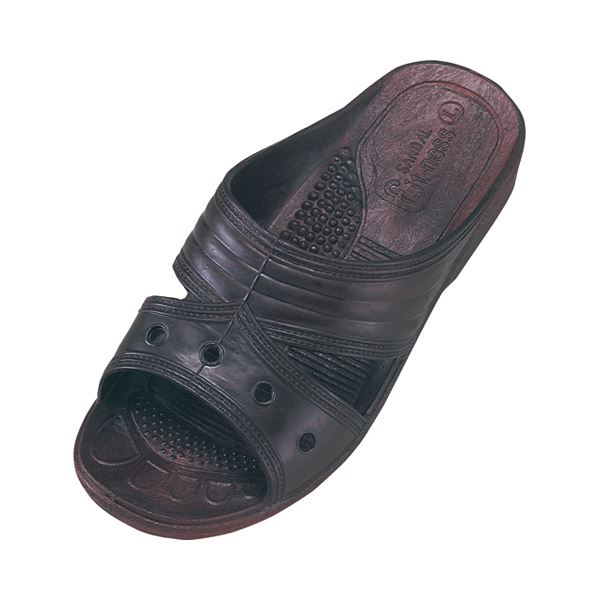 オーミケンシ 業務用フィッティングサンダル M ダークワイン 1足 【×5セット】 【お徳用 まとめ買い お買い得 業務用 割引 セット販売】 （掃除 トイレ用品 トイレ用洗剤 トイレ トイレ清掃）