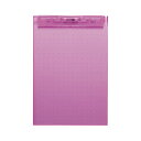 リヒトラブ AQUA DROPs 超薄型クリップボード A4判タテ型 A-5067-3 赤 1枚入 【×5セット】 【お徳用 まとめ買い お買い得 業務用 割引...