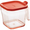 【30セット まとめ買い】 クックポット / 調味料入れ 【レギュラー レッド】 11.2×14.5×10.6cm 『リベラリスタ』 【お徳用 まとめ買い お買い得 業務用 割引 セット販売】 キッチン用品・食器・調理器具 日用雑貨・キッチン用品 キッチン 台所用品