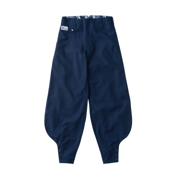 【村上被服製】 サージ素材 パンツ/作業着 【濃紺(のうこん) サイズ88cm】 ポリエステル レーヨン 2300..