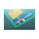 グラスマット ダブル (グリーン下敷付) CR-GS60-G 1枚入 【×2セット】 【お徳用 まとめ買い お買い得 業務用 割引 セット販売】 日用品雑貨・文房具・手芸 文房具・事務用品 文具 オフィス用品 文房具 事務用品 デスクマット