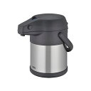 【THERMOS サーモス】 エアーポット / 保温ポット 【2.2L】 ステンレス魔法瓶構造 蓋:取り外し可 ステンレスブラック 家電 キッチン家電 キッチン...