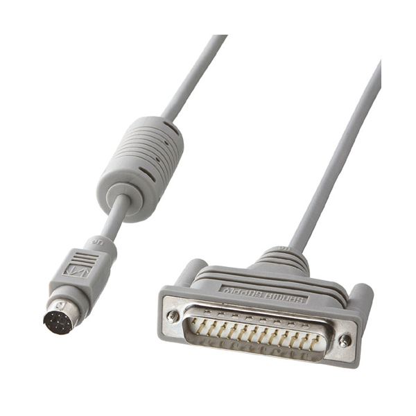 【お買い得　まとめ買い 】 サンワサプライ RS-232CケーブルMacintosh対応(シリアルポート用・2m) KRS-..