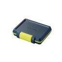 ELECOM エレコム SD / microSDカードケース (耐衝撃) CMC-SDCHD01NV 【×5セット】 【お徳用 まとめ買い お買い得 業務用 割...