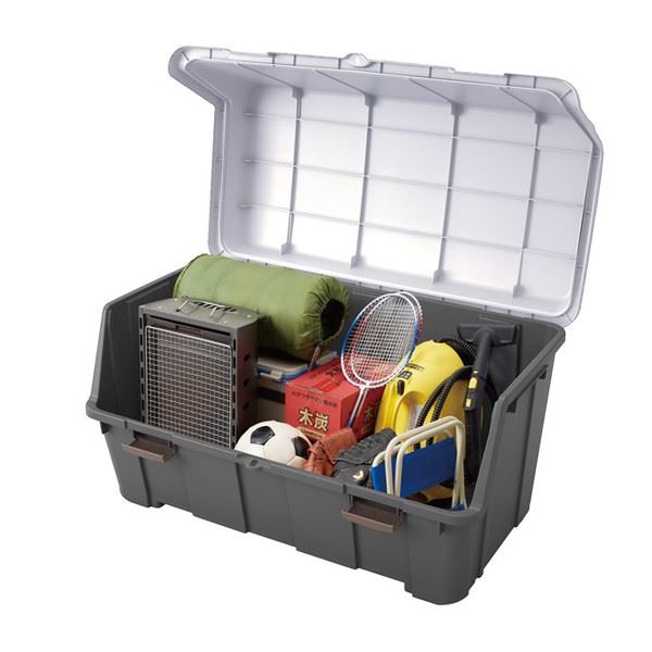 屋外用 収納ボックス 約幅89cm 140L 簡易キャスター付 大きく開く コンテナボックス 工具箱 灯油缶 室外 ベランダ アウトドア （ 掃除用品 文房具・事務用品 生活雑貨 オフィス用品 日用品雑貨 日用消耗品 文房具 お掃除 ）