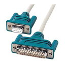 サンワサプライ RS-232Cケーブル (クロス・2m) KR-XD2 【×3セット】 【お徳用 まとめ買い お買い得 業務用 割引 セット販売】