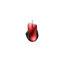 BUFFALO バッファロー BSMLU300RD 有線レーザー式マウス 静音 / 5ボタン レッド 【×2セット】 【お徳用 まとめ買い お買い得 業務用 割...