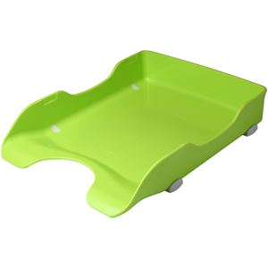 ソニック デスクトレー A4タテ 緑 DA-245-G 1個 【×5セット】 【お徳用 まとめ買い お買い得 業務用 割引 セット販売】 事務用品 デスク オフィス オフィス家具 レターケース キャビネット 収納 レター