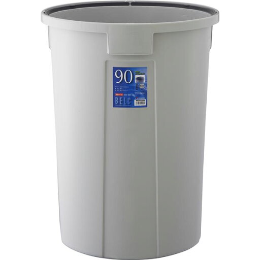 ダストボックス / ゴミ箱 【90N 本体】 ライトグレー 丸型 『ベルク』 〔家庭用品 掃除用品 業務用〕 (フタ別売)( 掃除用品 事務用品 清掃 オフィス用品 日用品雑貨 ゴミ箱 ダストボックス お掃除 ) ダストボックス / ゴミ箱 【90N 本体】 ライトグレー 丸型 『ベルク』 〔家庭用品 掃除用品 業務用〕 (フタ別売)( 掃除用品 事務用品 清掃 オフィス用品 日用品雑貨 ゴミ箱 ダストボックス お掃除 )