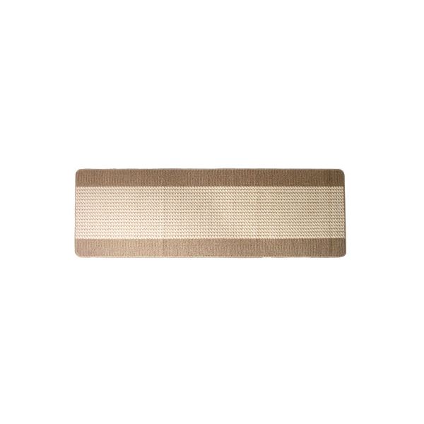 洗いやすいキッチンマット / フロアマット 【ベージュ】 45×180cm 薄手ループタイプ 日本製 『優踏生』 【 キッチン 台所 店舗 カーペット マット 】 キッチン用品・食器・調理器具 日用雑貨・キッチン用品 キッチン 食器 キッチンマット