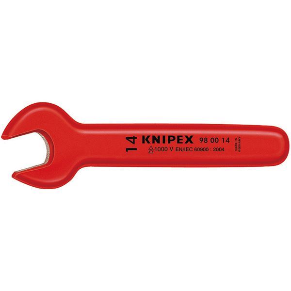 KNIPEX クニペックス 9800-15 絶縁スパナ 1000V 工具 ツール DIY 作業工具 道具 スパナ 工事 DIY 工具 スパナ