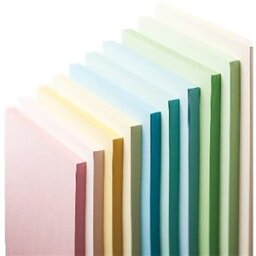 【セット販売】 長門屋商店 Color Paper A4 厚口 クリーム ナ-3303 1冊（100枚） 【×5セット】