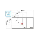 マグエックス マグネット暗線ホワイトボードシート 大 MSHP-6090-M 日用品雑貨・文房具・手芸 文房具・事務用品 文具 オフィス用品 文房具 事務用品 ホワイトボード・白板