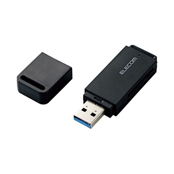 ELECOM エレコム PC機器 メモリカードリーダ ブラック MR3-D011BK AV デジタル デジタル家電 PC PC周辺機器 PCアクセサリー PCサプライ・消耗品 家電 パソコン・周辺機器