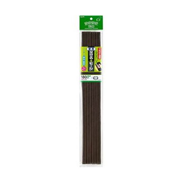 ELPA 足せるモール 壁用1号45cm テープ付 木目調ダーク PSM-M145P4 (DK)1パック (4本) 【×10セット】 【お徳用 まとめ買い お買い得 業務用 割引 セット販売】