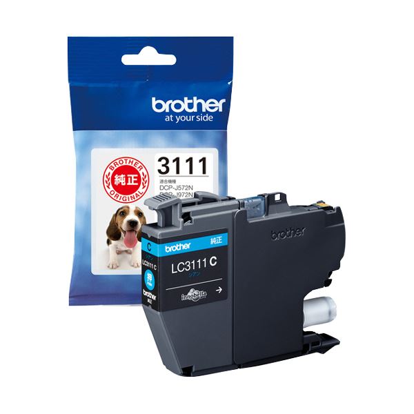 Rakuten - brother ブラザー インクカートリッジ シアンLC3111C 1個 【×10セット】 【 セット販売 まとめ買い 割引 】 PC プリンター インク インクカートリッジ トナー インク カートリッジ ブラザー(BROTHER)用