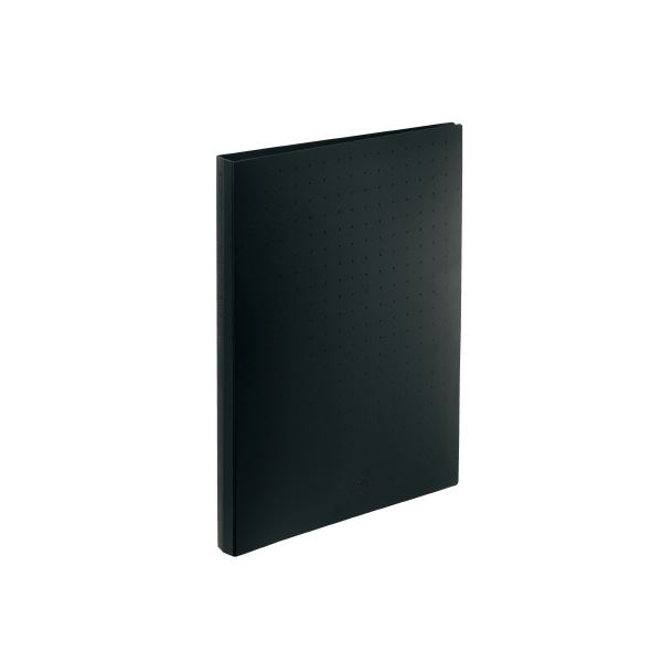 LIHITLAB 名刺帳 A4 500枚用 黒 A-5043-24 【×5セット】 【お徳用 まとめ買い お買い得 業務用 割引 セット販売】 日用品雑貨・文房具・手芸 文房具・事務用品 文具 オフィス用品 文房具 事務用品 名刺収納・カードファイル