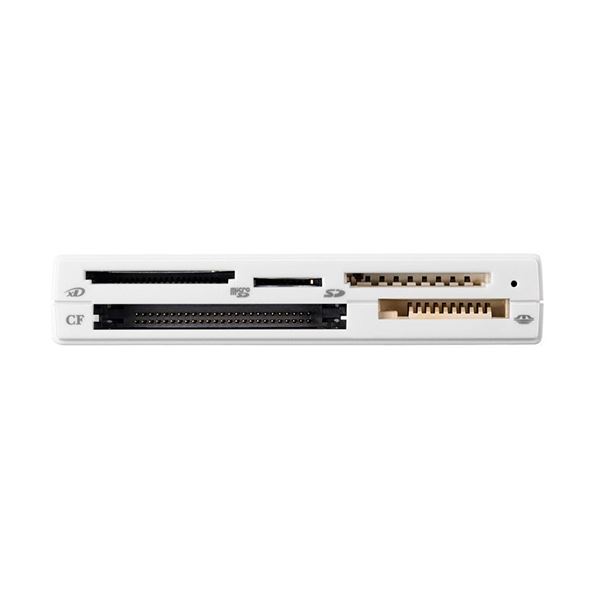 開店20周年 世田谷家具インテリアのバッファロー USB3.0マルチカードリーダー ハイエンドモデル ホワイト BSCR500U3WH 1台｜アングル2