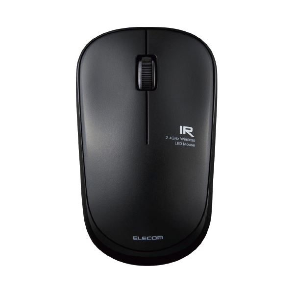 ELECOM エレコム PC機器 抗菌 ワイヤレスIRマウス ブラック M-IR07DRKBK AV デジタル デジタル家電 PC PC周辺機器 PCアクセサリー PCサプライ・消耗品 家電 パソコン・周辺機器 マウス・マウスパッド