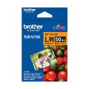 BROTHER ブラザー 写真光沢紙 L判BP71GLJ50 1冊 (50枚) 【×10セット】 【お徳用 まとめ買い お買い得 業務用 割引 セット販売】 プ...