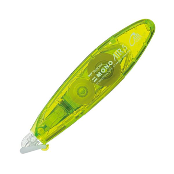 【お徳用セット まとめ買い 割安 割引 セット販売】 トンボ鉛筆 修正テープ モノエアーペンタイプ つめ替えタイプ 本体 5mm幅×6m ライム CT-PAX5C60 1個 【×50セット】