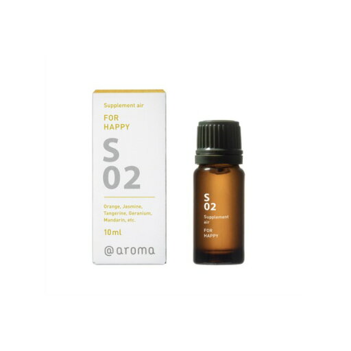 アットアロマ エッセンシャルオイル2本セット S02 ハッピー 10ml【代引不可】 アットアロマ エッセンシャルオイル2本セット S02 ハッピー 10ml【代引不可】