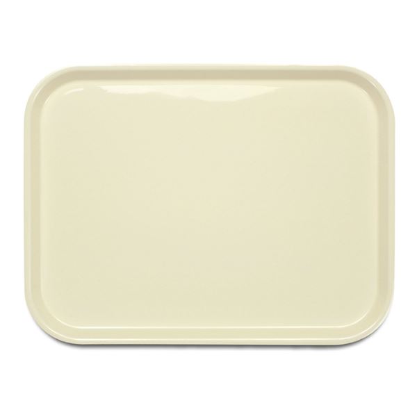 お盆 トレー 39cm ホワイト 耐熱温度140度 耐冷温度-5度 電子レンジ対応 防滑加工 ピノ 角 キッチン 来..