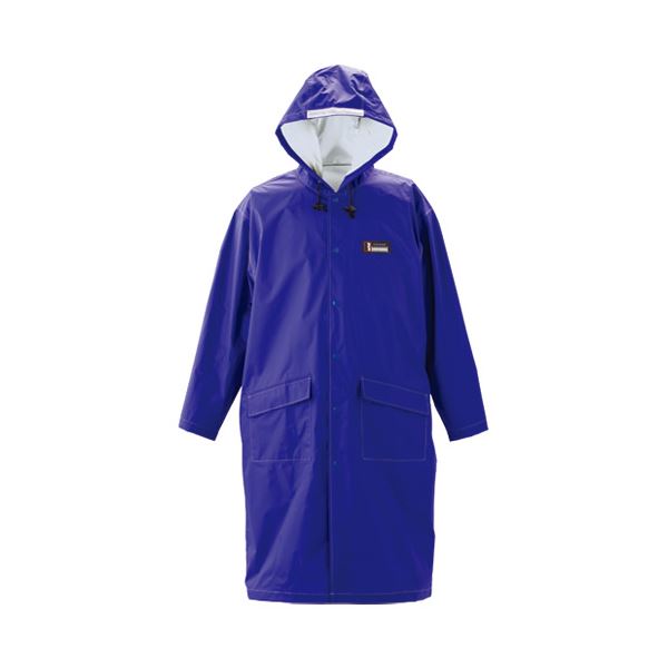 【お買い得 まとめ買い 】 川西工業 防水レインパーカー ブルー【×2セット】