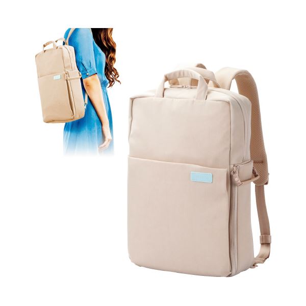 ELECOM エレコム off toco 3WAY PCバック サンドベージュ BM-OF04BE