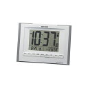 リズム時計 電波めざまし時計フィットウェーブD168 8RZ168SR08 1セット (30台) 家電 生活 家電 置き時計・掛け時計