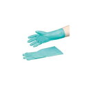 ニトリルラテックス手袋 全長 30cm 緑 LA-M 【×10セット】 【お徳用 まとめ買い お買い得 業務用 割引 セット販売】 ( 掃除用品 文房具・事務用品 生活雑貨 オフィス用品 日用品雑貨 日用消耗品 文房具 お掃除 )