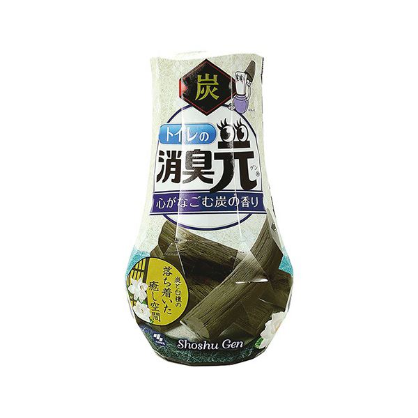 小林製薬 トイレの消臭元心がなごむ炭の香り 400ml 1セット (5個) 【×5セット】 【お徳用 まとめ買い お買い得 業務用 割引 セット販売】 芳香剤 消臭剤 アロマ フレグランス