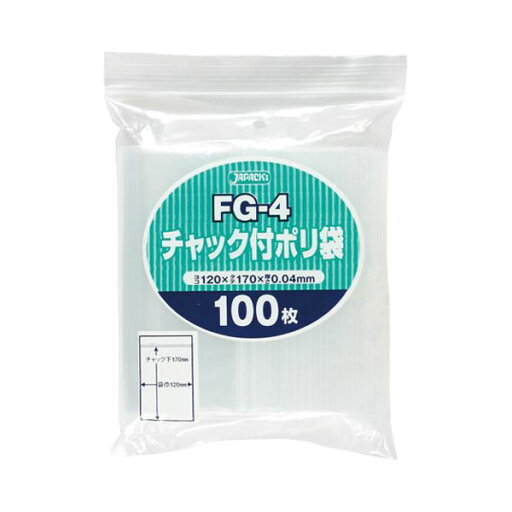 ジャパックス チャック付ポリ袋 ヨコ120×タテ170×厚み0.04mm FG-4 1パック (100枚) 【×30セット】 【お徳用 まとめ買い お買い得 業務用 割引 セット販売】 日用品雑貨・文房具・手芸 文房具・事務用品 文具 オフィス用品 文房具 事務用品 袋類 ビニール袋 ジャパックス チャック付ポリ袋 ヨコ120×タテ170×厚み0.04mm FG-4 1パック (100枚) 【×30セット】 【お徳用 まとめ買い お買い得 業務用 割引 セット販売】 日用品雑貨・文房具・手芸 文房具・事務用品 文具 オフィス用品 文房具 事務用品 袋類 ビニール袋