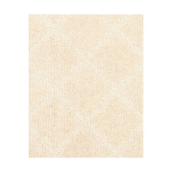 日本製 ラグマット / 絨毯 【江戸間8畳 アイボリー】 ホットカーペット・ロボット掃除機対応 『コール』 プレーベル パンチカーペット ラグマット 絨毯 フロア ラグ カーペット カーペット マット タイルカーペット ジョイントマット ラグ