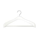 シンコハンガー リビドハンガージャケットストップ42 42cm パールホワイト 1本 【×20セット】 【お徳用 まとめ買い お買い得 業務用 割引 セット販売】 ( 掃除用品 文房具・事務用品 生活雑貨 オフィス用品 日用品雑貨 日用消耗品 文房具 お掃除 )